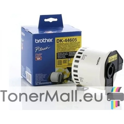 Brother Yellow Continuous Length Removable Paper Tape Brother DK-44605