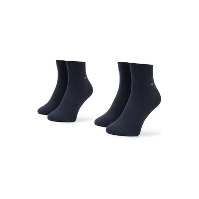 Tommy Hilfiger Комплект 2 чифта къси чорапи мъжки 342025001 Тъмносин (342025001)