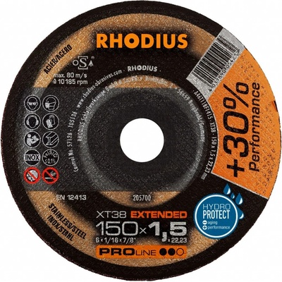 Rhodius Rezný kotúč 180 x 1,5 x 22,23 mm 205701