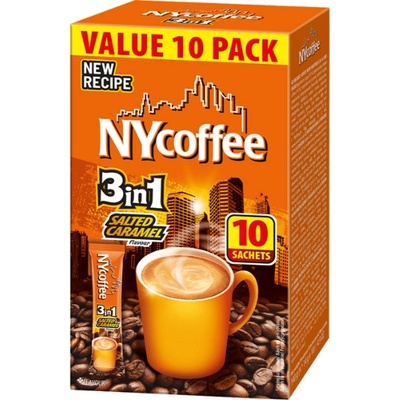 NY Coffee 3v1 SALTED CARAMEL 10 x 14 g