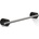 DECOR WALTHER Закачалка на релса за кърпи Stone 30 см матово стоманеночерно (0975065)