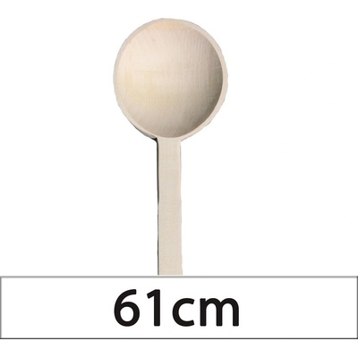 TFY KITCHEN No.0061 Vařečka Kotlíková, dřevěná, 61 cm
