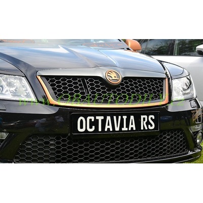 Škoda Octavia II facelift-Výplň přední masky RS KI-R O2F-FGINS-HNC – Zboží Mobilmania