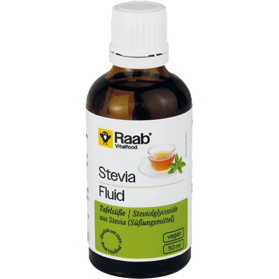 Raab Vitalfood GmbH Стевия флуид - 50 мл