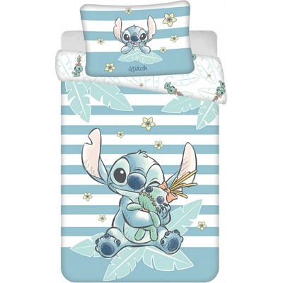 Jerry Fabrics Obliečky do detskej postieľky Lilo and Stitch Tropical Hugs baby 100 x 135 cm 40 x 60 cm