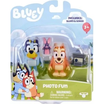 TM Toys Bluey: Комплект фигурки за фотография - 2 бр (BLU13047)