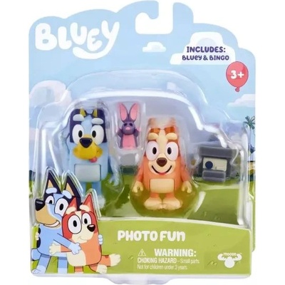 TM Toys Bluey: Комплект фигурки за фотография - 2 бр (BLU13047)