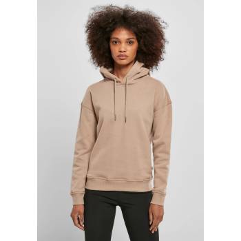 Urban Classics Дамски суичър в бежово Ladies Organic HoodyUB-TB2984-03257 - Бежов, размер 5XL