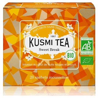 Kusmi Tea Porciovaný bylinný čaj Sweet Break Bio 20 vrecúšok