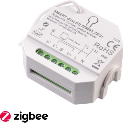 T-LED SMART spínač dimLED Zigbee ZSC1 pro rolety a žaluzie