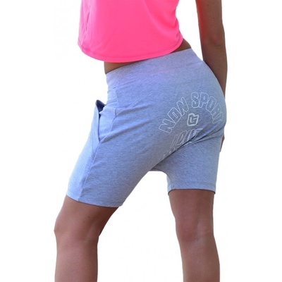 NDN dámske kraťasy s nízkym sedom LAZE X020 sivá