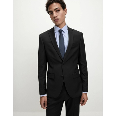 Marks & Spencer Черен мъжки блейзър с разтегателен ръкав Marks & Spencer Marks & Spencer | Cheren | МЪЖЕ | S