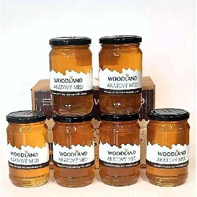 Woodland Med květový Akátový 6 x 500 g