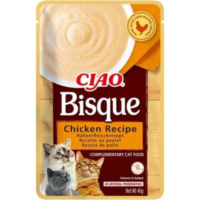 Inaba Cat CIAO Bisque Jemné pyré s kuraťom 40 g