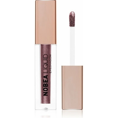 NOBEA Metal Liquid Eyeshadow tekuté očné tiene Sparkling Grape E07 4 ml