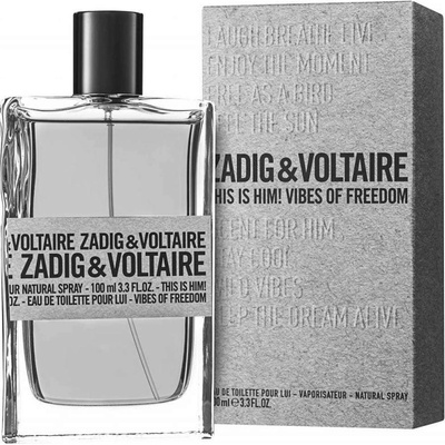 Zadig & Voltaire This is Him! Vibes of Freedom toaletní voda pánská 100 ml