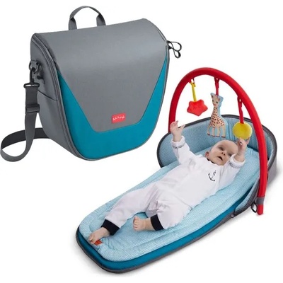 Sophie giraffe трансформираща се чанта в матраче за игра (S240126)