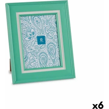 Gift decor Рамка за снимки Gift Decor 636916A 636916A Зелен Кристал Пластмаса (6 броя)