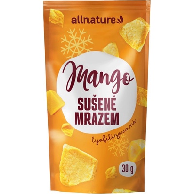 Allnature Mango mrazom sušené plátky 30 g