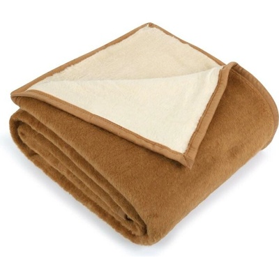 Bellatex deka Kira Plus Hnědá/světle béžová 200x230