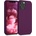 kwmobile Калъф за Apple iPhone 12 / 12 Pro - тъмночервен