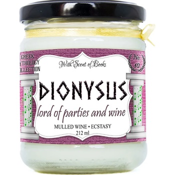 Image 1 of With Scent of Books Ароматна свещ - Дионис, 212 ml