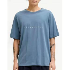 JACK & JONES Jjestar Relaxed Fit Tee Blue - magazinko