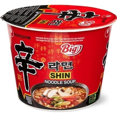Nong Shim Big Bowl instantní polévka Shin Ramyun 114 g
