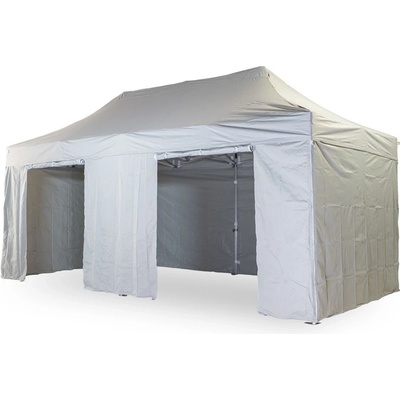 TENTino OPLÁŠTĚNÍ NA 4x8 m BIG HEXAGON 5A - ŠEDÁ – Hledejceny.cz