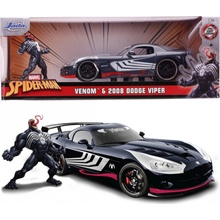 Jada Marvel Car Venom 2008 Dodge Viper Action Obrázek 1:24