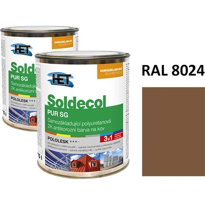 Soldecol PUR SG 0,75L RAL 8024