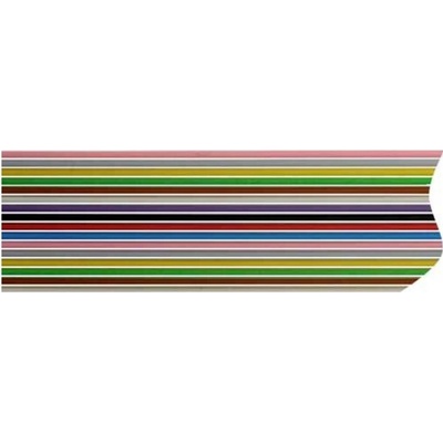 Rautronic FB3428127B plochý Rastr (rozteč): 1.27 mm 34 x 0.09 mm² metrové zboží