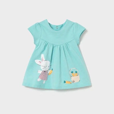 Mayoral Рокля трико Анасон за новородено момиче Mayoral