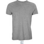 Neoblu 3775 loris / Унисекс тениска от пике - сив меланж 4xl (24377507714)
