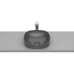 Roca Умивалник за полувгаждане Inspira Soft, 370 х 370 х 75 mm, onyx (A32750R640)