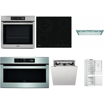 Set Whirlpool AKZ9 9480 IX + AKT 8900 BA + AKR 650/1 IX + ABSOLUTE AMW 730 IX + WIC 3C33 PFE + WHC18 T311