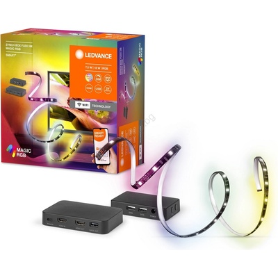 OSRAM Ledvance-LED RGB Димируема лайсна за телевизор SYNCH BOX FLEX 4, 5m LED/18W/230V Wi-Fi (P225476)