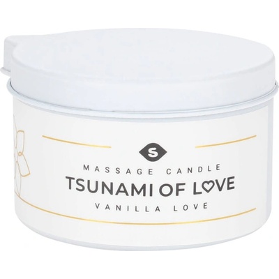 Tsunami of Love Vanilla Lover Masážní svíčka 100 ml