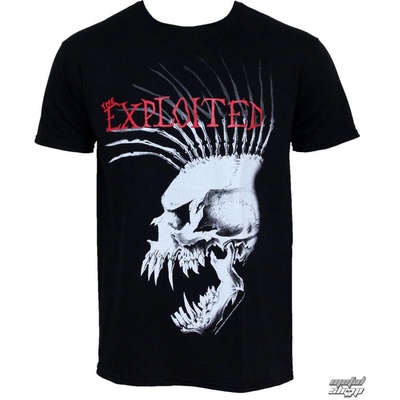 Razamataz tričko metal Exploited Bastard Skull čierne