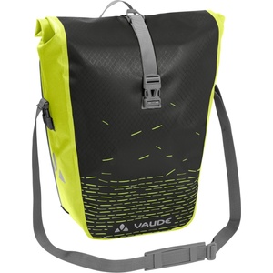 VAUDE Велосипедна дисага Vaude Aqua Back Print Single Pannier - Black / Bright Green - размер 24 l (510-1766-0311)