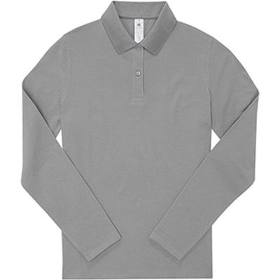 B&C Dámske polo tričko PW464 Sport Grey