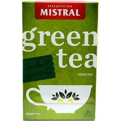 Mistral Zelené čaje Sencha 20 x 1,5 g