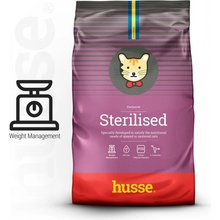 Husse Exclusive Sterilised Granulované krmivo pro sterilizované kastrované a méně aktivní kočky 7 kg