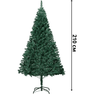 GAMISOTE Елха зелена 210 см. с метална стойка gamisote