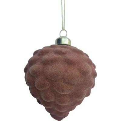 CHRISTMAS_TO Vánoční hračka na stromeček Christmas Touch Pine, EBS540069, D6 cm