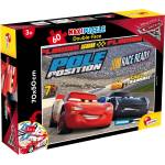 Lisciani Двулицев пъзел Lisciani - Cars 3, Предизвикателство, 60 части (LI64007)