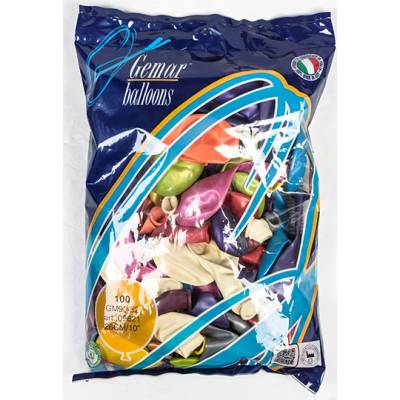 Gemar Balonky nafukovací metalické 26 cm