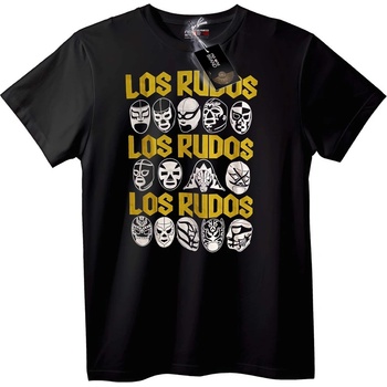 NOONEBRAND Тениска Los Rudos Лучадор - 2XL, Black