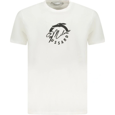 Trussardi Мъжка тениска с къс ръкав trussardi, Размер m, Цвят Бял (tru25mts01_bi01whit)