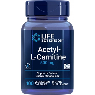 Life Extension ACETYL L CARNITINE 100 ks 500 mg